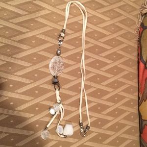 Necklace with real stones 👌